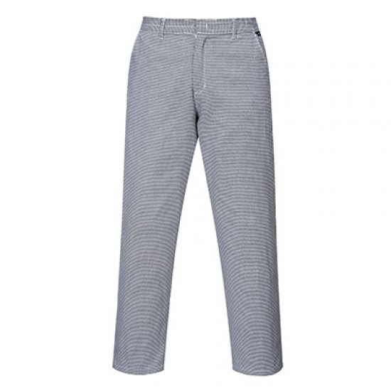 Pantaloni talie bucatar Harrow Houndstooth S068