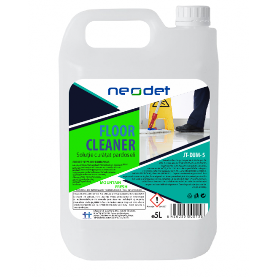 Solutie pentru pardoseli NEODET 5L, diverse sortimente, calitate Premium