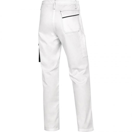 Delta Plus M6PAN - Pantalon talie Alb