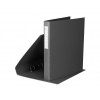 Caiet mecanic a4 plastifiat cu 2 inele negru - 2618