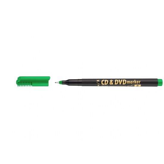 Marker ico pentru cd/dvd verde - 6369