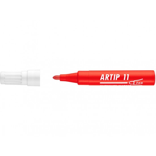 Marker pentru flipchart ico artip 11 rosu - 6375