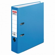 Biblioraft a4 8cm pp aqua herlitz - UP-10094837