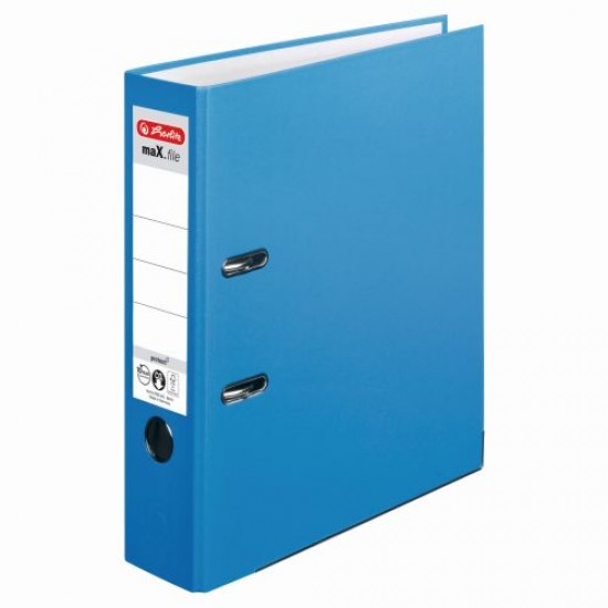 Biblioraft a4 8cm pp aqua herlitz - UP-10094837