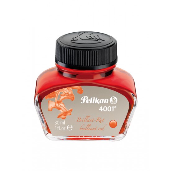 Cerneala 4001 calimara 30ml rosu lucios - 301036