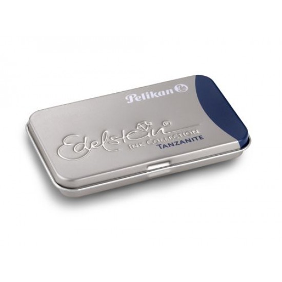 Caseta metalica edelstein cu patroane,set6 patroane,albastru tanzanit - 339689