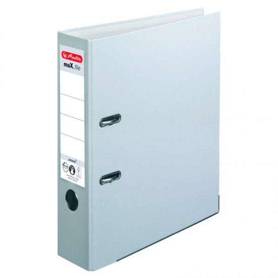 Biblioraft a4 8cm pp gri herlitz -UP- 5480900