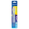 Creion grafit lacuit jumbo, invata sa scrii, mina b, 2 bucati/blister - 807395