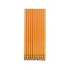 Creioane grafit cu radiera mina hb set 10 - 8670606
