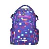 Rucsac crash cu doua compartimente, compartiment pentru laptop, dimensiune 43 x 30 x 21,5 cm, motiv pixels - 9481580