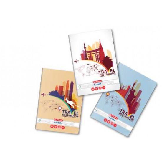 Caiet a4 60f patratele travel - UP-9487600