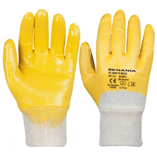 Manusi imersate partial yellow 
