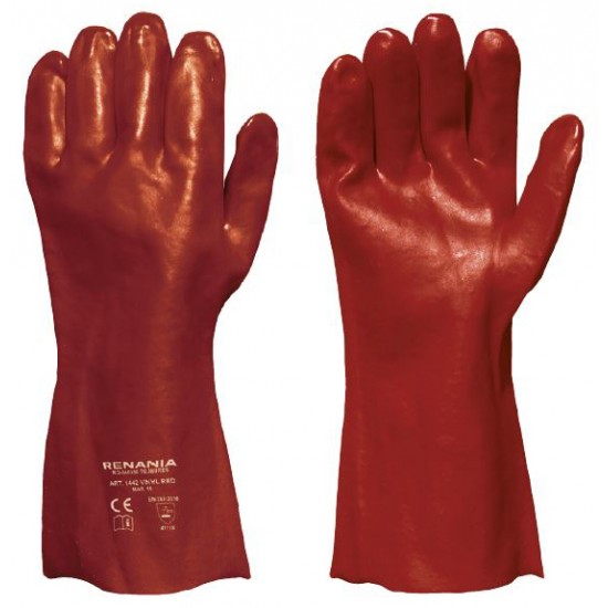 Manusi imersate vinyl-red 35cm - AV-50087