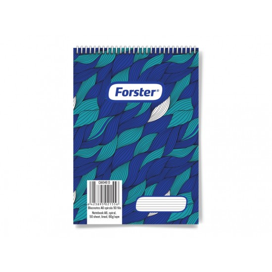 Blocnotes cu spirala forster a6 dictando - 6142