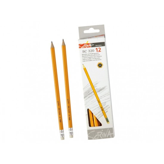 Creion cu guma scriva 12/set - 4301