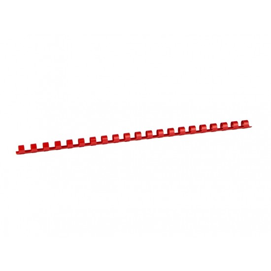 Spirala 10 mm din plastic rosu - 2965