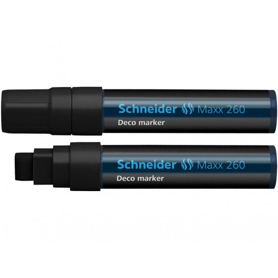 Deco marker schneider maxx 260 negru - 5357