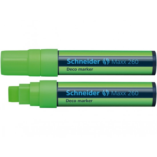 Deco marker schneider maxx 260 verde - 5357