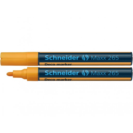 Deco marker schneider maxx 265 portocaliu - 5358