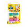 Lipici cu sclipici fluo 6/set - LIP046
