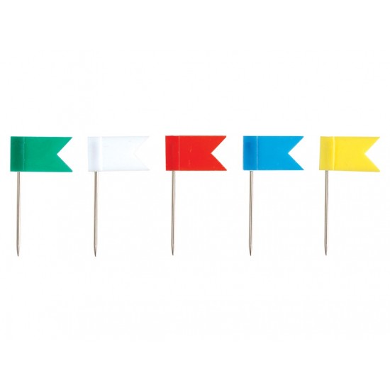 Pioneze multicolore tip stegulet erich krause, 50/cutie - MIC124