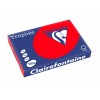 Carton color clairefontaine intens a3 rosu coral - HCO366