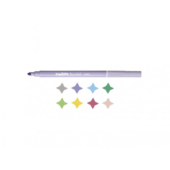 Carioca pastel 8/set - SKR195