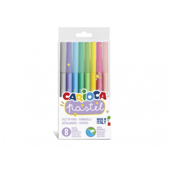 Carioca pastel 8/set - SKR195