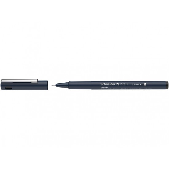 Fineliner schneider pictus 0,3 mm negru - LIN064