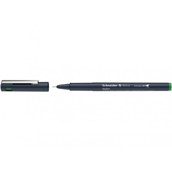 Fineliner schneider pictus 0,4 mm verde - LIN065