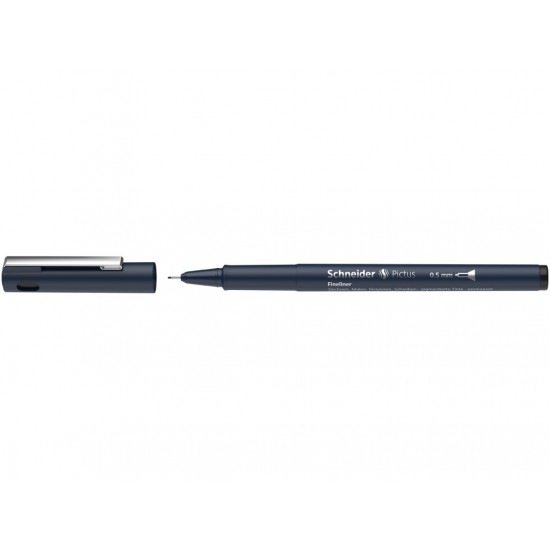 Fineliner schneider pictus 0,5 mm negru - LIN066
